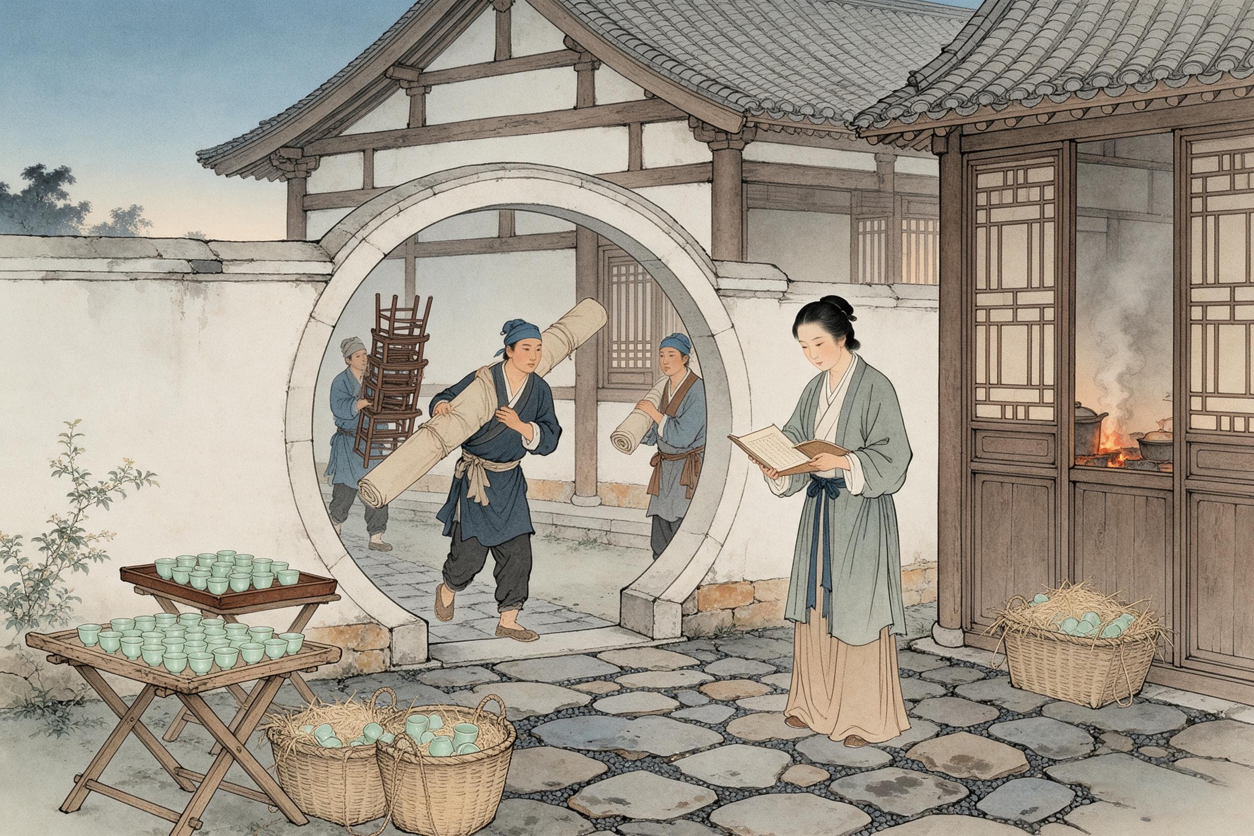 The Wedding Was Rented: Hiring a Banquet in Song China — Article illustration